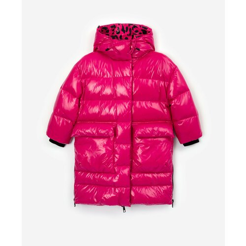 Купить Пальто Gulliver, размер 104, розовый
Зимнее пальто с капюшоном, на натуральном п...