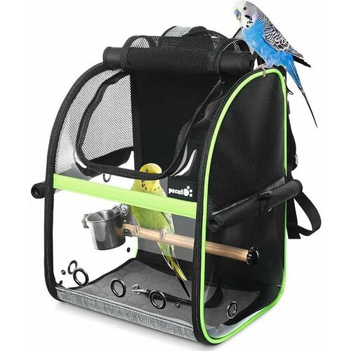 Купить Рюкзак-переноска для попугаев Pecute
Рюкзак Pecute создан для комфортной перенос...