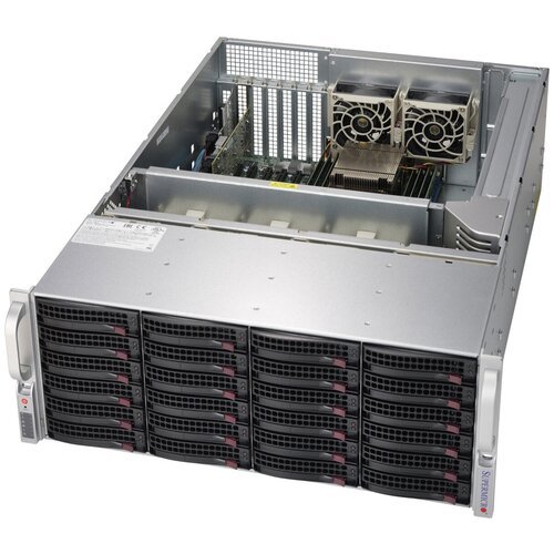 Купить Сервер Supermicro SuperStorage 6049P-E1CR24H без процессора/без ОЗУ/без накопите...