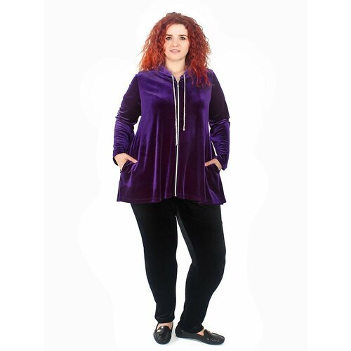 Купить Костюм Yaber, размер 64/66, фиолетовый, черный
Спортивный женский костюм на молн...