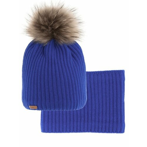 Купить Шапка mialt, размер 54-56, синий
Комплект шапка и шарф для мальчика Харлей Компл...