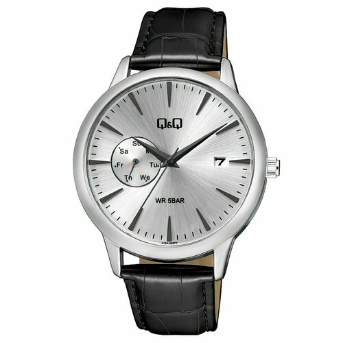 Купить Наручные часы Q&Q A12A-002, серебряный
Мужские японские кварцевые часы в круглом...