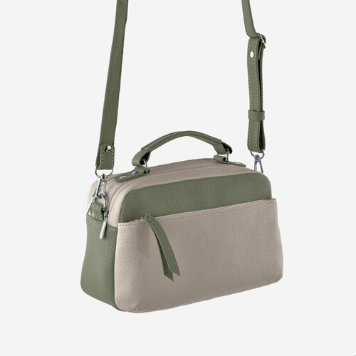 Купить Сумка Sumkov, зеленый, бежевый
Удобная женская сумка для повседневного использов...