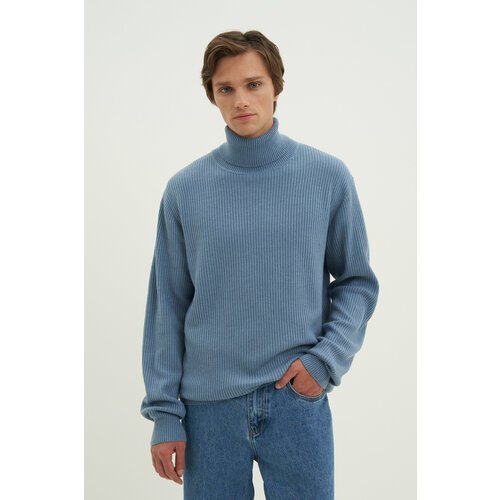 Купить Джемпер FINN FLARE, размер M(176-100-90), синий
Базовый мужской свитер с воротни...