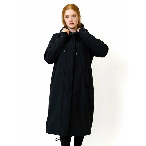 Купить Парка NORPPA, размер 32, черный
Пальто свободного кроя в стиле oversize А-силуэт...