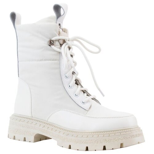 Купить Ботинки Milana, размер 37, белый
Ботинки женские зимние из искусственной кожи с...