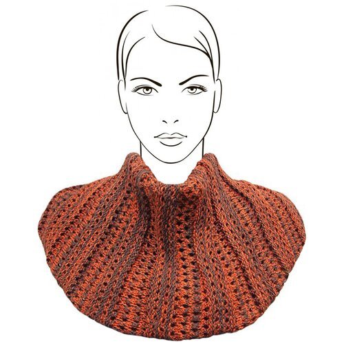 Купить Снуд Crystel Eden
Красивый, теплый, вязаный шарф снуд, который можно носить и на...