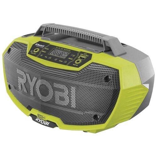 Купить Радиоприемник RYOBI R18RH-0 зеленый/серый
Стерео-звук из двух динамиков 7 Вт чис...