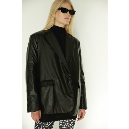 Купить Пальто Katerina Myachina, размер M, черный
Стильная куртка-пиджак – идеальный вы...