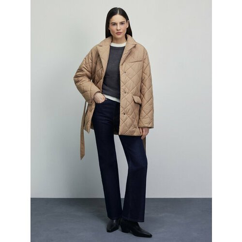 Купить Куртка Zarina, размер S (RU 44)/170, коричневый
Стеганая куртка оверсайз - идеал...