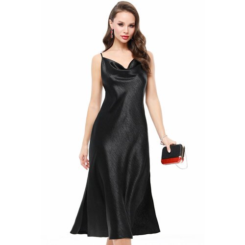 Купить Платье DStrend, размер 52, черный
Платье изготовлено из высококачественного атла...
