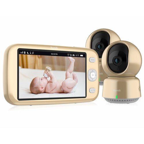 Купить Видеоняня Ramili Baby RV1600X2
В комплект этой видеоняни входят две камеры. Виде...
