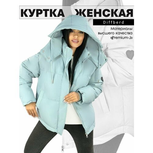 Купить Куртка Diffberd, размер 48, голубой
Женская зимняя куртка с капюшоном, новинка в...