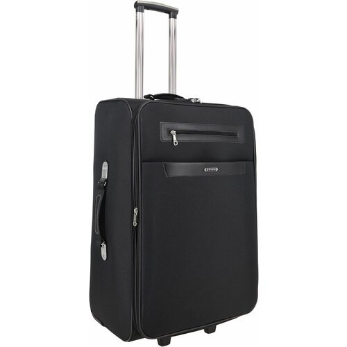 Купить Чемодан Rion+ 458-2BLK, 96 л, размер L, черный
Большой текстильный чемодан L+ на...