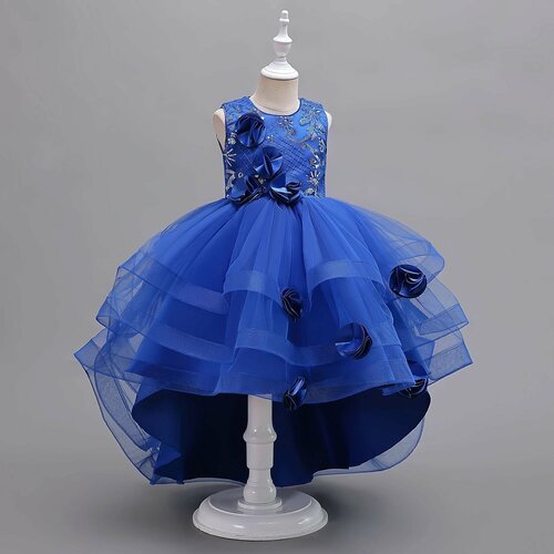 Купить Платье, размер 110, синий
Длина: 82 см;<br>Бюст: 60 см;<br>Талия: 55 см;<br> Это...