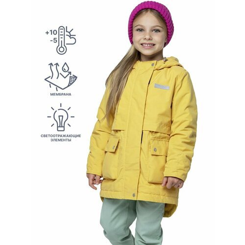 Купить Куртка NIKASTYLE 4м3424, размер 122-64, желтый
Куртка демисезонная для девочки....