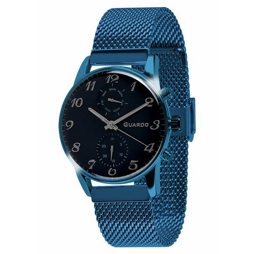 Купить Наручные часы Guardo 12009(4)-5, синий, серебряный
Часы Guardo Premium GR12009(4...