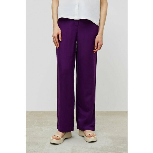 Купить Брюки Baon, размер 52, фиолетовый
Широкие прямые брюки - ключевая модель льняной...