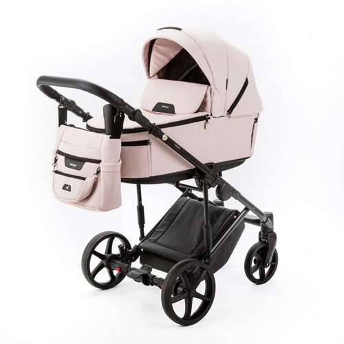 Купить Универсальная детская коляска Adamex Zico NEW Deluxe ZN-SA15 2в1 (Светло-розовая...
