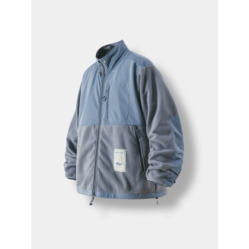 Купить Куртка ANGLAN Fluffy Color Fleece Jacket, размер One size, голубой, серый
 

Ски...