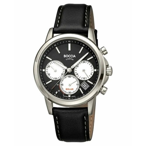 Купить Наручные часы BOCCIA 3742-01, серебряный, черный
Мужские немецкие титановые часы...