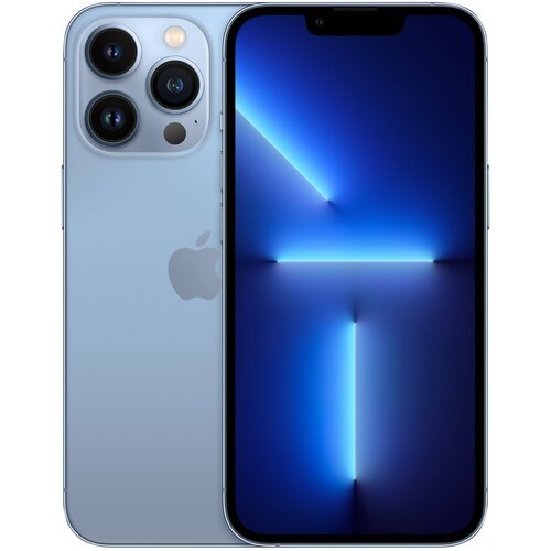 Купить Смартфон Apple iPhone 13 Pro Max 128 ГБ RU, nano SIM+eSIM, небесно-голубой
Диспл...