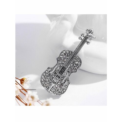 Купить Брошь, серебряный
Брошь - скрипка: стильный аксессуар для женщин<br><br>Брошь -...