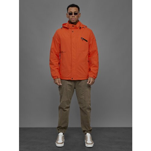 Купить Ветровка , размер XL, оранжевый
Мужская весенняя куртка с синтепоновым утеплител...