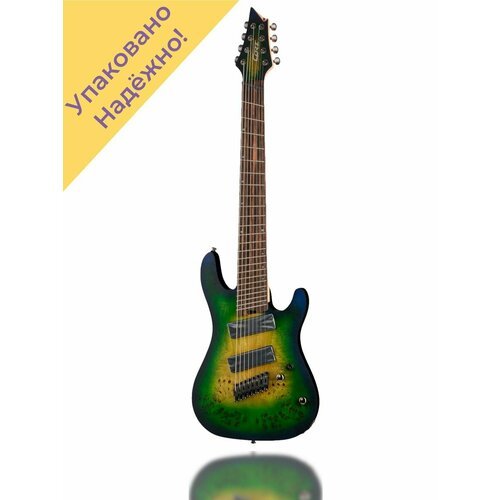 Купить KX508MS-II-MBB KX Электрогитара мультимензурная 8-струнная
Каждая гитара перед о...