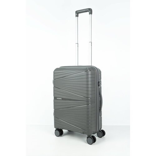 Купить Чемодан , 49 л, размер S+, серый
Ударопрочный, маленький дорожный чемодан на 4-х...