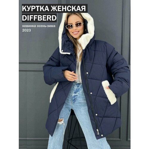 Купить Куртка Diffberd, размер 56, синий
Женская зимняя куртка, новинка осень-зима 2023...