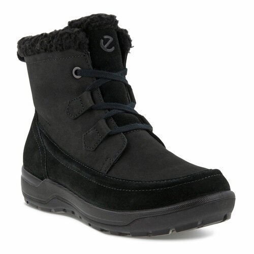 Купить Ботинки ecco, размер 38, черный
В зимних женских ботинках из натурального нубука...