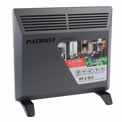 Купить Конвектор электрический PATRIOT PTC 10 X арт. 633307302
<p>Электрический конвект...