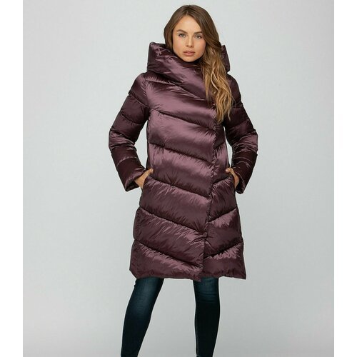 Купить Пуховик Volcante, размер 48, бордовый
Прямое пальто длиной до колен с комфортным...
