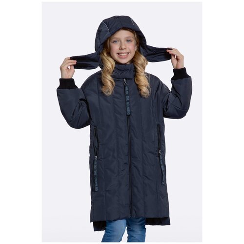 Купить Пальто Шалуны, размер 34, 134, черный
Демисезонное стеганное пальто для девочки....