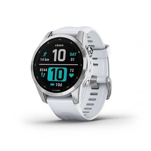 Купить Спортивные часы Garmin Fenix 7S серебристые с белым ремешком
Идентификация типа...