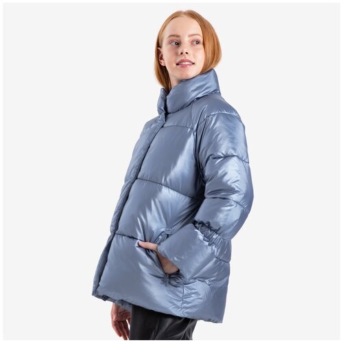 Купить Парка Kapika, размер 158, голубой
Стильная пуховая куртка модного силуэта оверса...