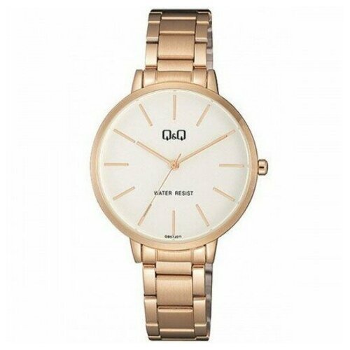 Купить Наручные часы Q&Q, розовое золото
<ul><li> Женские японские кварцевые часы на ст...