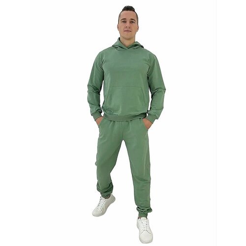 Купить Костюм , размер 56, зеленый
Этот спортивный костюм изготовлен из высококачествен...