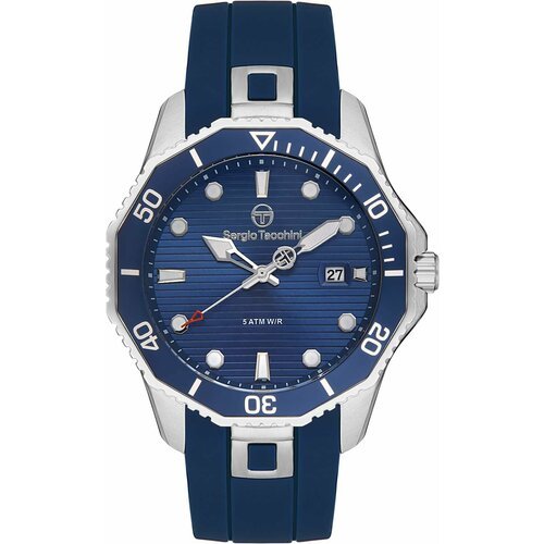 Купить Наручные часы SERGIO TACCHINI, синий, серебряный
Мужские часы. Коллекция Coast L...