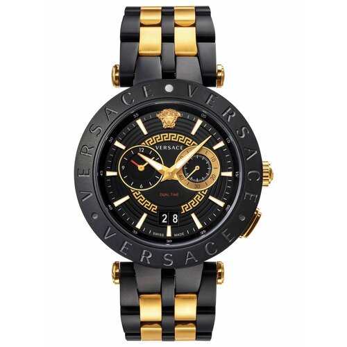 Купить Наручные часы Versace, золотой, черный
Описание статьи<br><br>Черный корпус и ре...