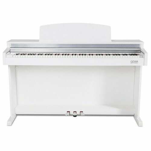 Купить Пианино цифровое Gewa DP 345 White Matt
Цифровое пианино со стойкой и 3-педальны...