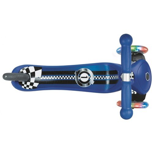 Купить Детский 3-колесный самокат GLOBBER Primo Fantasy Lights Racing Navy Blue
Самокат...