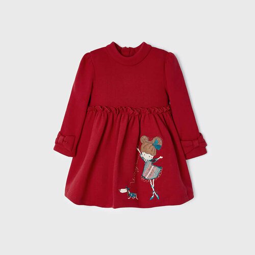 Купить Платье Mayoral, размер 86 (18 мес), красный
Трикотажное платье Mayoral для девоч...