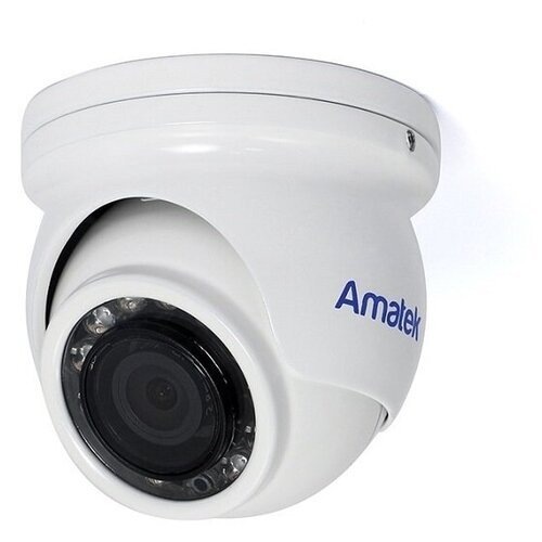 Купить Купольная мультиформатная видеокамера Amatek AC-HDV201 3.6 мм
Миниатюрная куполь...