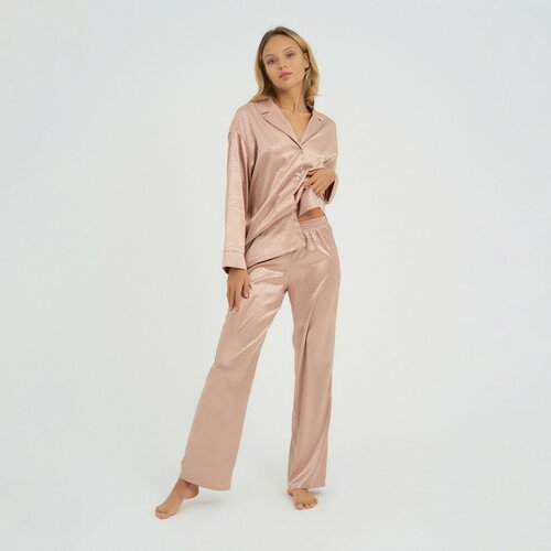 Купить Пижама Kaftan, размер 40, розовый, золотой
Пижама женская (рубашка, брюки) KAFTA...