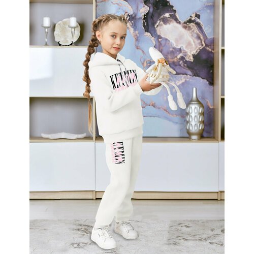 Купить Костюм KETMIN Детский костюм с начесом KETMIN PARADISE, размер 134, белый
Теплый...