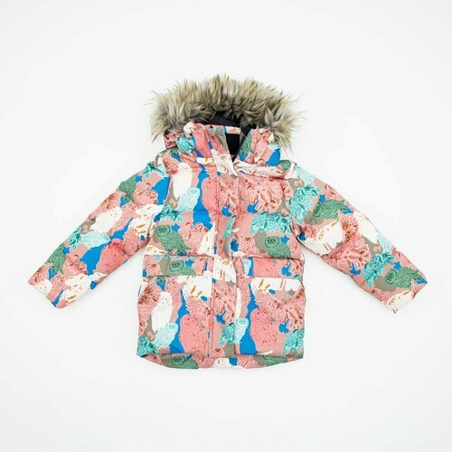 Купить Куртка КОТОФЕЙ, размер 122, голубой, розовый
Зимняя куртка-пуховик имеет прямой...