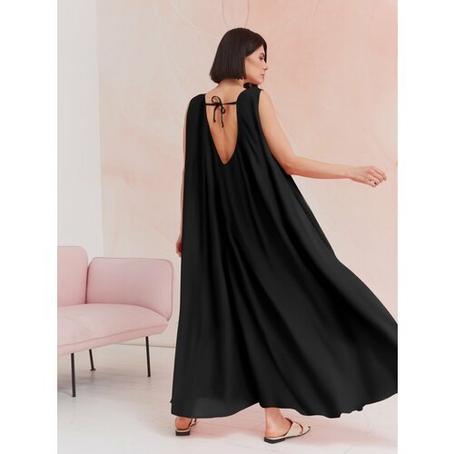 Купить Платье YolKa_Dress, размер Единый, черный
Сарафан летний с открытой спиной от Yo...