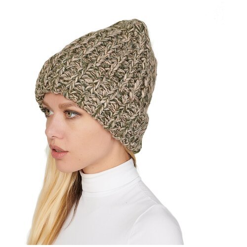 Купить Шапка FLIORAJ, размер 56-58, зеленый
Женская двойная зимняя вязаная шапка с высо...